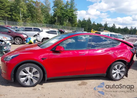 2023 Tesla Model Y Awd/Long Range Dual Motor All-Wheel Drive из США, поврежденный, VIN 7SAYGAEE4PF634094